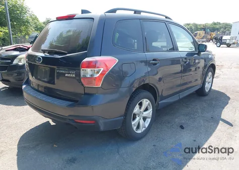 2016 Subaru Forester 2.5I z USA, uszkodzony, nr VIN JF2SJABC5GH541514